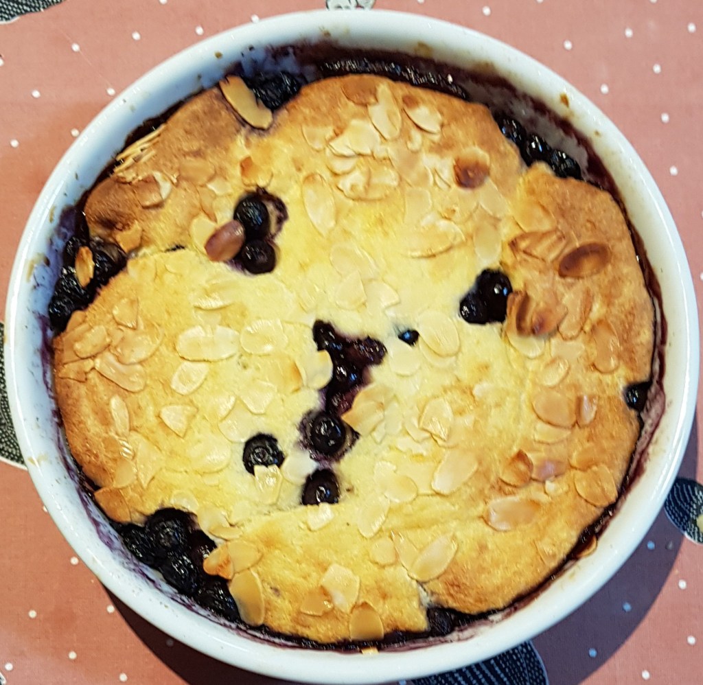 Blueberry Bread Pudding