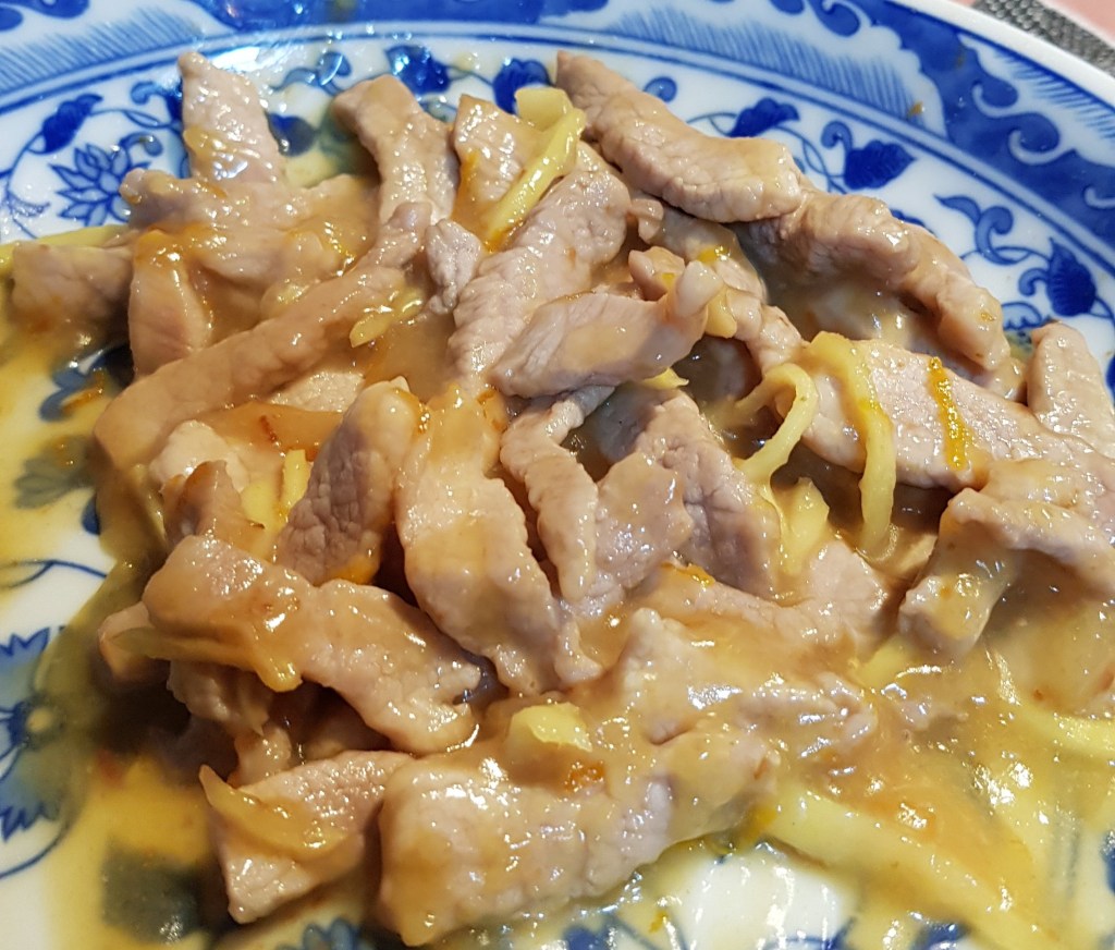 Ginger Orange Pork or Chicken&nbsp;Stirfry