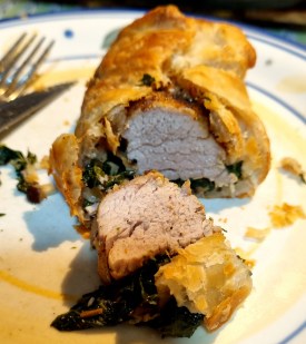 Pork Florentine en Croute