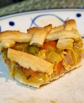 Turmeric Chicken Pie