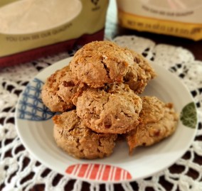 GF DF Oatmeal Pecan Cookies